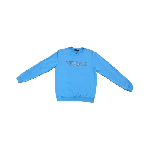 VERSACE FW24 Толстовка Мужской Синий