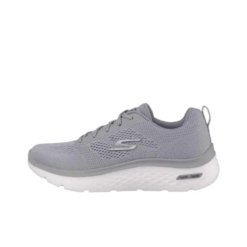 Skechers Go Walk Hyper Burst Low Топ Беговые кроссовки Мужской Серый