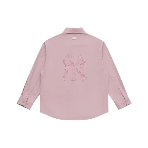 MLB MONOGRAM Коллекция New York Yankees SS25 Рубашка Унисекс Фотиния Серый Фиолетовый