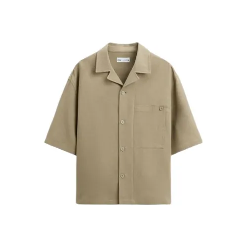 ZARA Men's Mink Fur Shirts