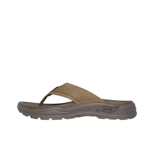 Skechers Arch Fit Motley Quiet Flip-Flops Мужские Умбра