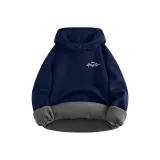 Темно-синий (Qf Подпись Логотип на груди)