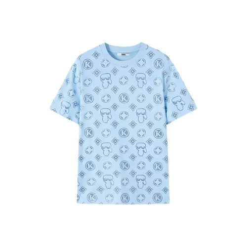 Karl Lagerfeld SS25 T Рубашка Мужская Светло-Синяя
