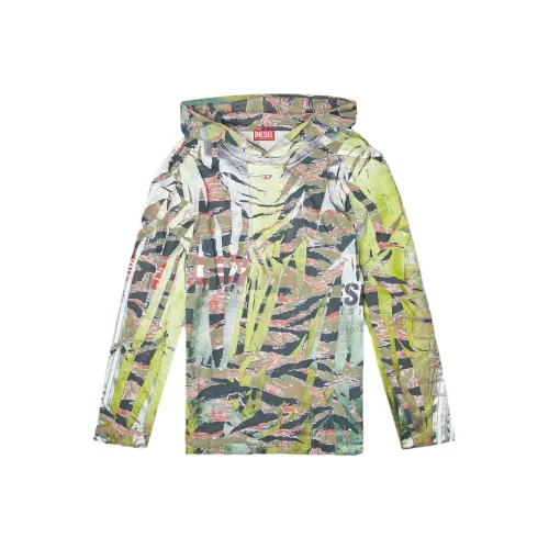 DIESEL SS25 Свитшот Унисекс Многоцветный