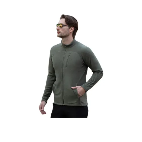 FFREE SOLDIER Флис Одежда Мужская Армейский зеленый