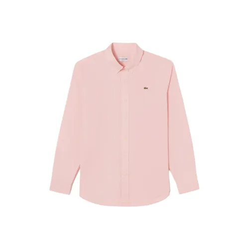 LACOSTE Мужские Розовые Рубашки