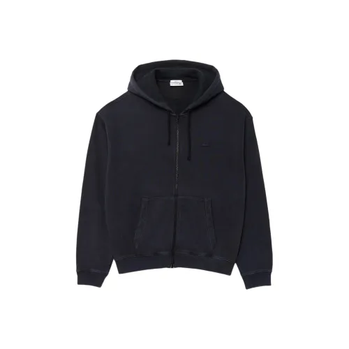 LACOSTE Мужские черные свитшоты