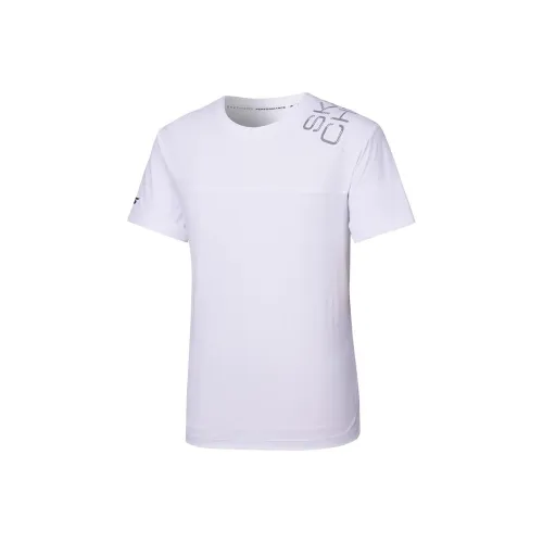 Skechers GO DRI T Рубашка Мужская Белая WHTE