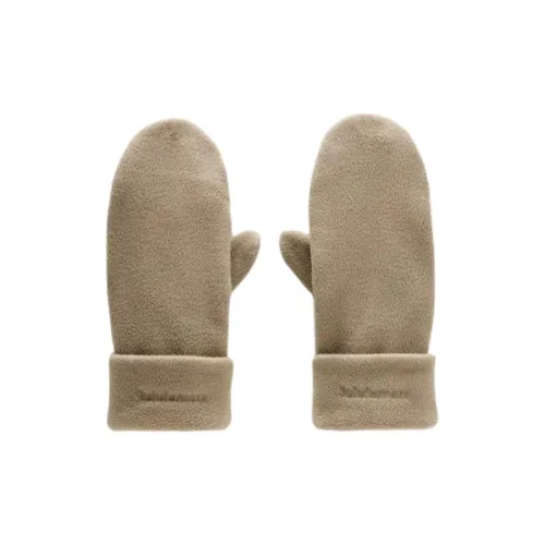 Вязаные перчатки Lululemon унисекс цвет олений умбр