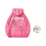 Промытый розовый (с флисовой подкладкой)