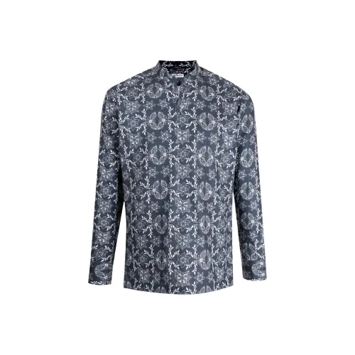 KITON Мужские Синие Рубашки