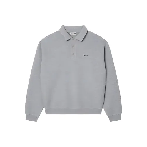 LACOSTE Collaboration CCA/Серебристо-серый Мужские Свитшоты