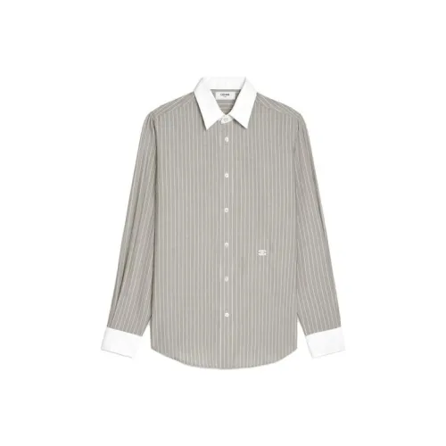 Celine Серые Мужские Рубашки