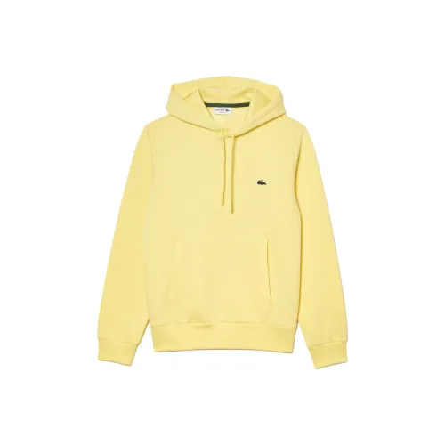 LACOSTE Толстовка Мужская Светло-Желтая