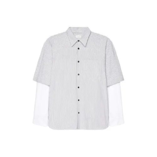 DRIES VAN NOTEN Мужские Черные Рубашки