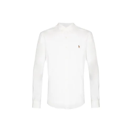 Polo Ralph Lauren Белые Мужские Рубашки