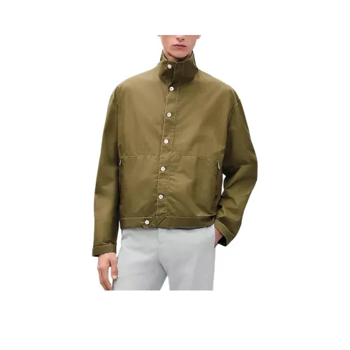 HERMES Куртки и Пальто Мужской Зеленый
