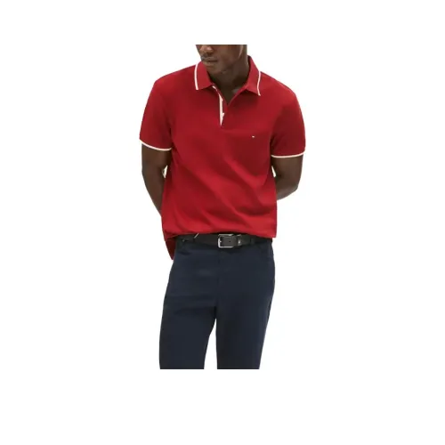 Tommy Hilfiger Polo Мужское Красное