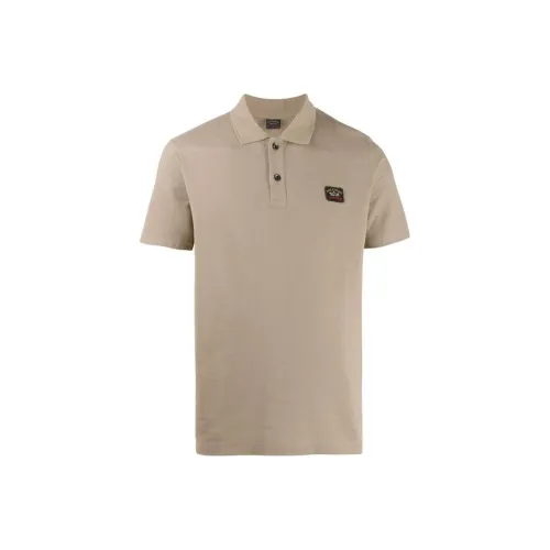 Paul Shark Yachting Поло Мужское Светлый Умбра