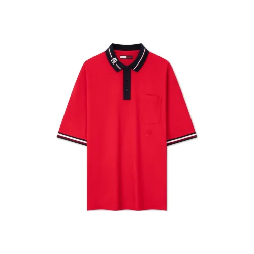 Tommy Hilfiger Поло Мужское Красное