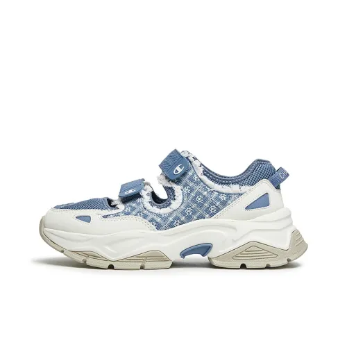 Champion Casual Low Top Македонский Синий/Молочно-Белый Женский
