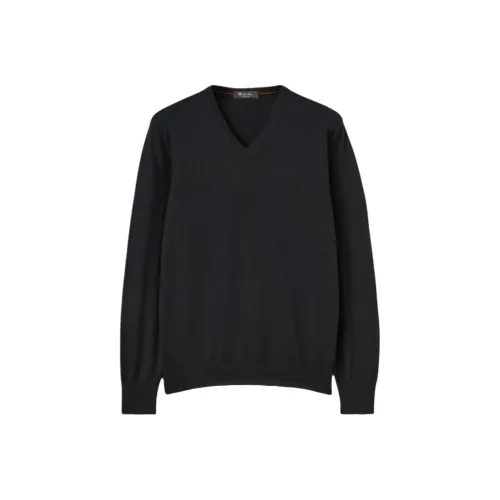 Loro Piana Икорный цвет мужские кашемировые свитеры