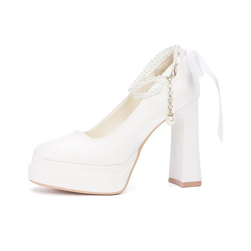 HKCP Грубый каблук Высокие каблуки 11 см Женские