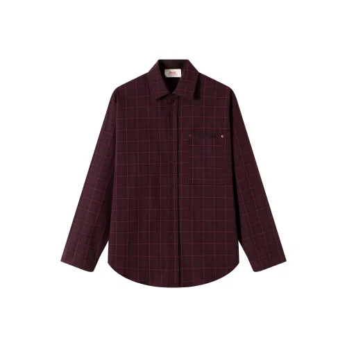 Coke Рубашка Унисекс Каштановый Коричневый