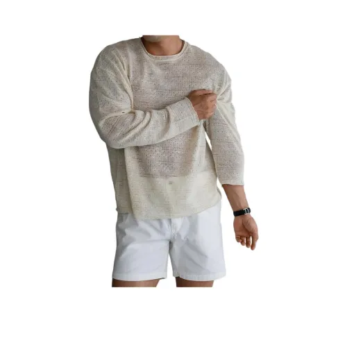 DAVID&ME Экрю Мужская T-рубашка