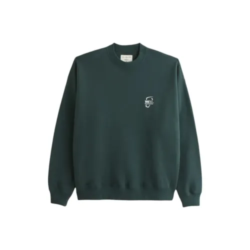 Abercrombie＆Fitch Свитшот Мужской Зеленый