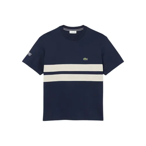 LACOSTE Collaboration Темно-синие Мужские T-рубашки