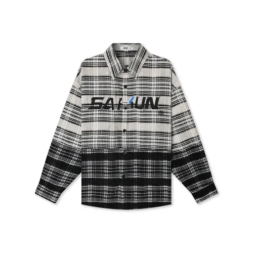 SAKUN Хаки Унисекс Рубашки