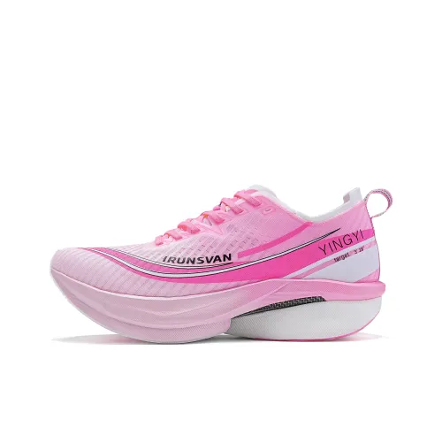 IRUNSVAN Низкие беговые кроссовки унисекс Peach and plum в Spring Breeze