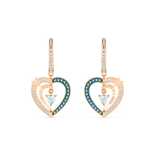 Swarovski STARRY NIGHT Искусственный хрусталь Серьги Синий Женские