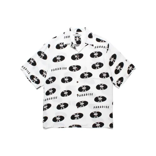 WACKO MARIA Wacko Maria X Tim Lehi Joint Collection Белая Унисекс Рубашка