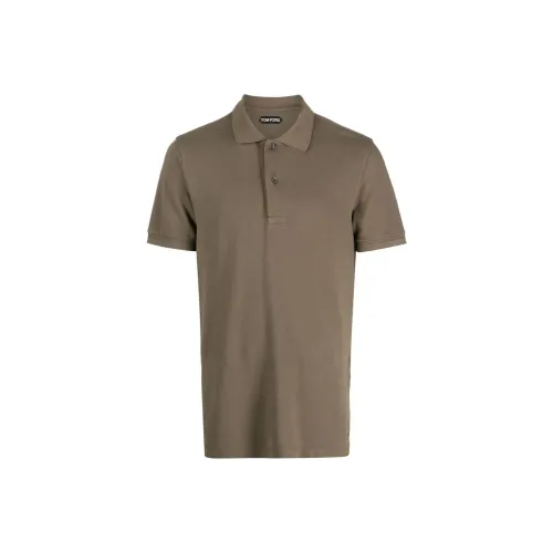 TOM FORD Зеленая Мужская Поло