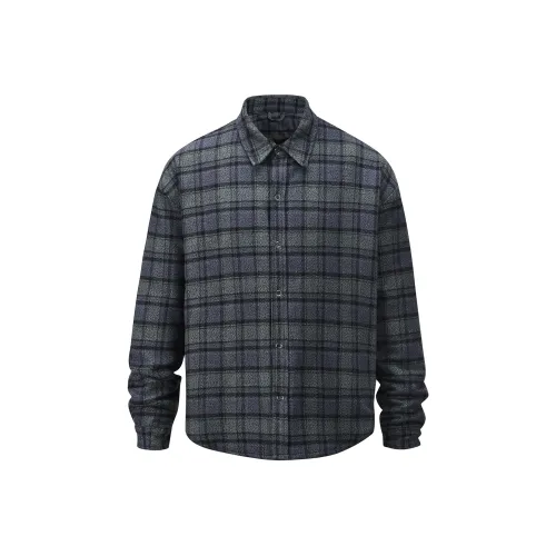 MT99 Синие Унисекс Рубашки