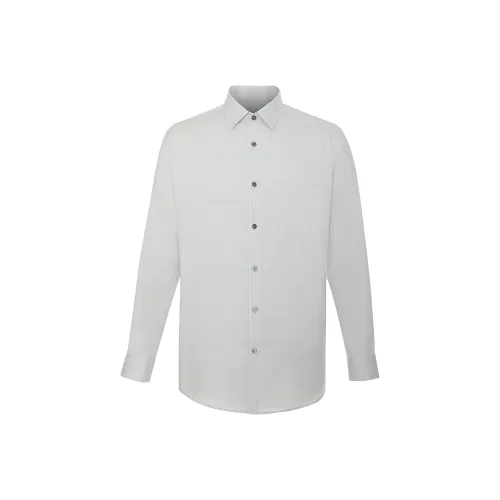 Satchi Серебристо-серый Мужская Рубашка