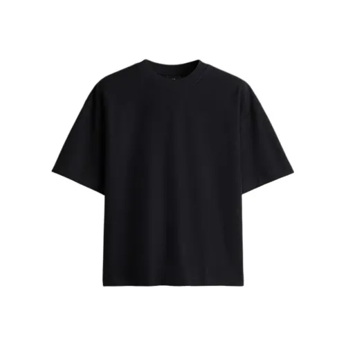 H&M Черные Мужские T-рубашки