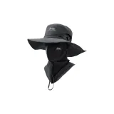 [Улучшенный] Шапки и кепки + Маска - Черный двухкомпонентный комплект