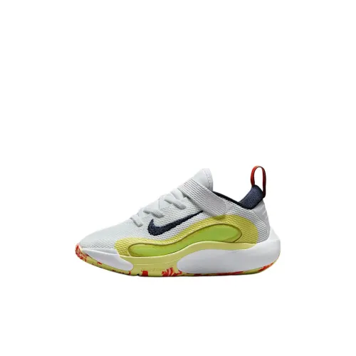 Nike ISOFLY Anti KICK Амортизация Низкий Топ Детские Беговые Кроссовки Белый Дети Возраст 3-7 Лет