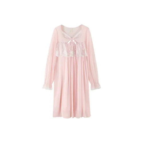 LEZIYUN Розовые Женские Ночные сорочки