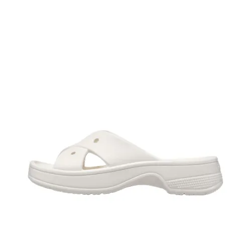 Crocs ЭВА Устойчивые к истиранию Слипоны Женские Белые