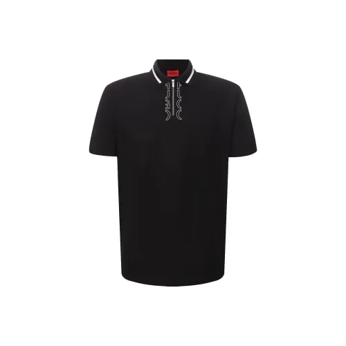Hugo Boss Мужская черная поло