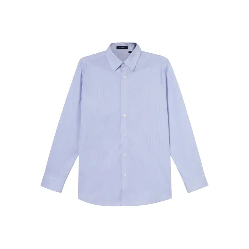 LONDA 1958 Рубашка Мужская Синие Полосы