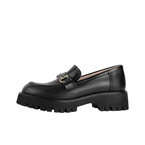 WUDASHU Лоферы Черные Женские