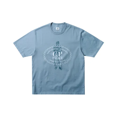 PALACE C.P.CO SS25 T-Shirt Унисекс Light Blue