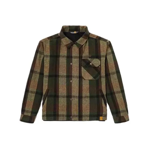 TIMBERLAND Зеленая Унисекс Рубашка