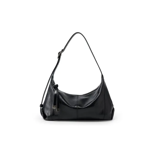 JONBAG Сумка через плечо из коровьей кожи Женская Черная Белая