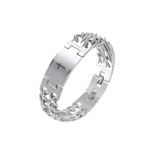 KENMO Браслеты из титанового стального сплава для мужчин